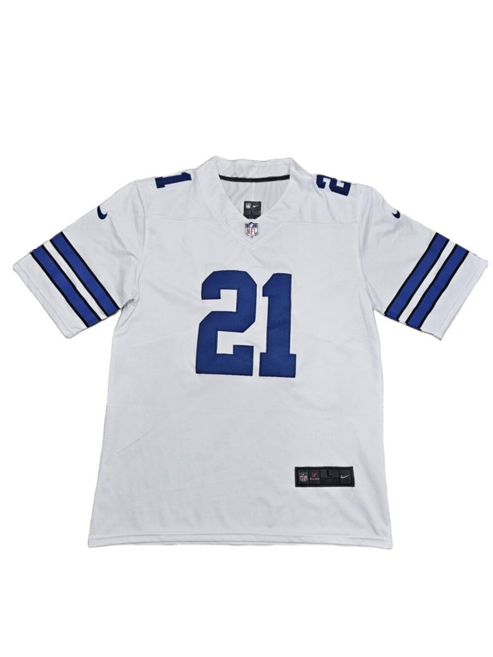Nike Cowboys Ezekiel Elliott #21 NFL Jersey Men's L